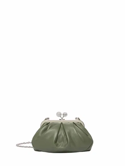 Weekend Max Mara Clutch In Green