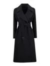 Weekend Max Mara Coat In Black