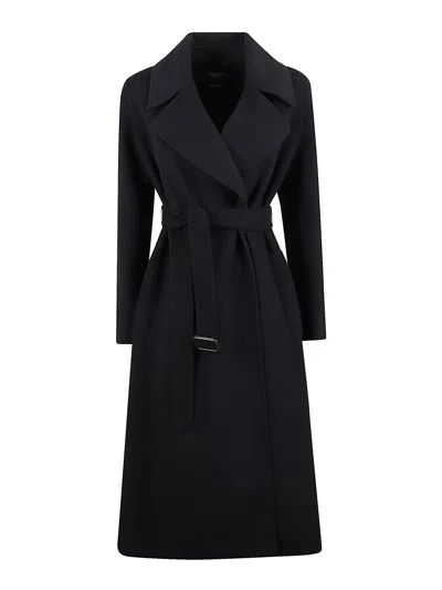 Weekend Max Mara Coat In Black