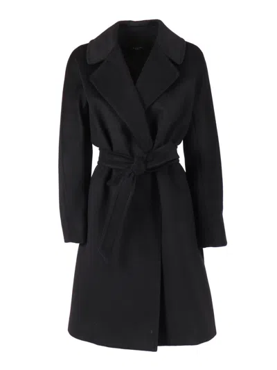 Weekend Max Mara Coat In Black