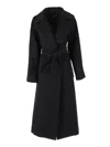 Weekend Max Mara Coat In Black