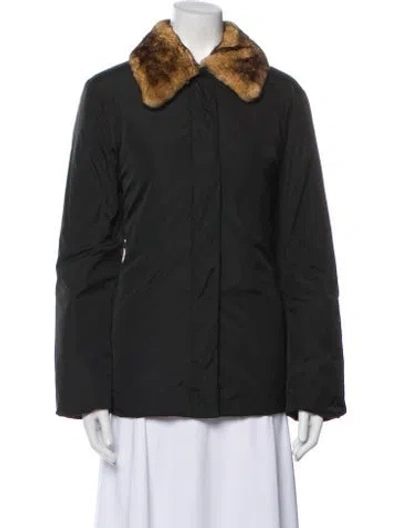 Pre-owned Weekend Max Mara Coat In Black