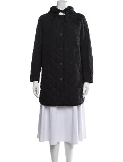 Pre-owned Weekend Max Mara Coat In Black