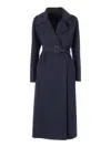 Weekend Max Mara Coat In Blue