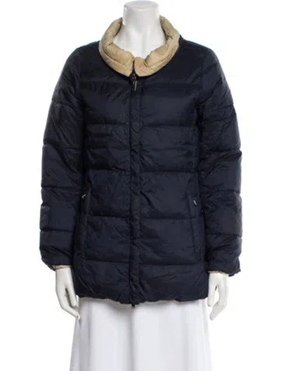 Pre-owned Weekend Max Mara Coat In Blue