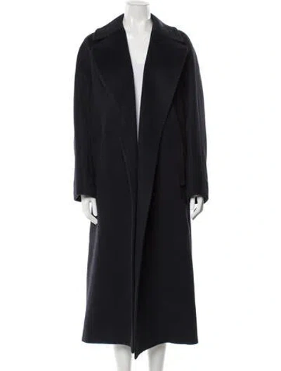 Pre-owned Weekend Max Mara Coat In Blue