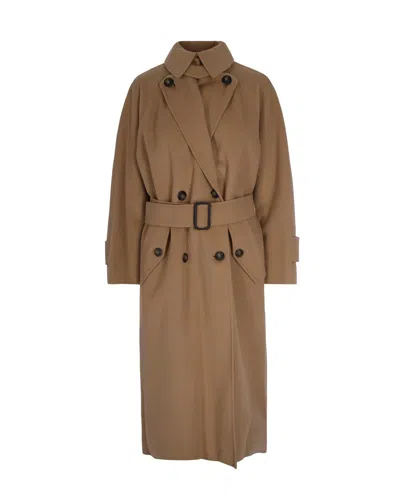 Weekend Max Mara Coat In Brown