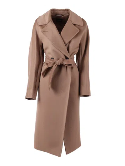 Weekend Max Mara Coat In Brown