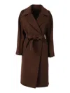 Weekend Max Mara Coat In Brown