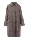 Weekend Max Mara Coat In Brown