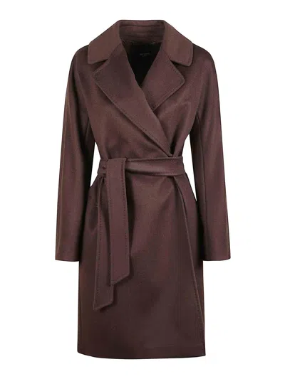 Weekend Max Mara Coat In Brown
