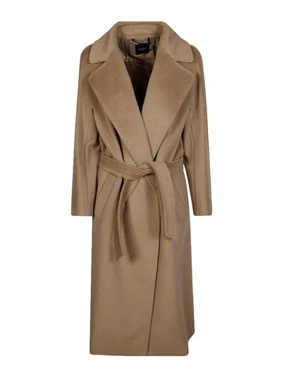 Weekend Max Mara Coat In Brown