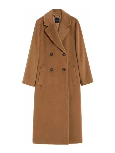 Weekend Max Mara Coat In Brown