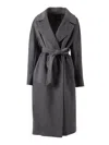 Weekend Max Mara Coat In Gray
