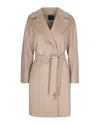 Weekend Max Mara Civada Tied-waist Coat In Neutral
