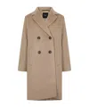 Weekend Max Mara Coat In Nude