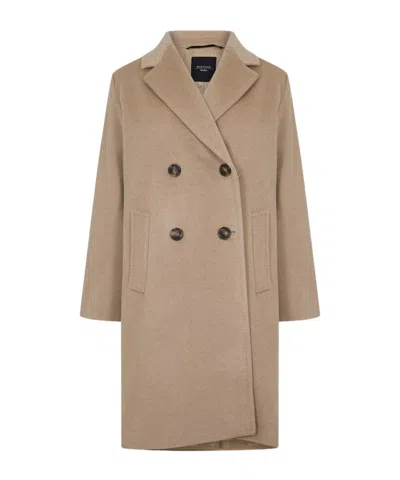 Weekend Max Mara Coat In Nude