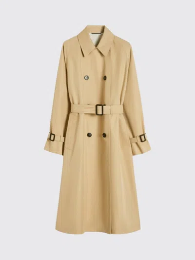 Weekend Max Mara Coat Woman In Nude