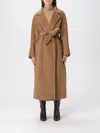 Weekend Max Mara Tempera Belted Long-sleeved Coat In Animal Print
