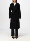 Weekend Max Mara Coat Woman  In Black