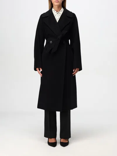 Weekend Max Mara Coat Woman  In Black