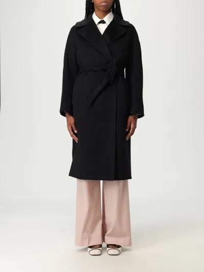 Weekend Max Mara Coat Woman  In Black