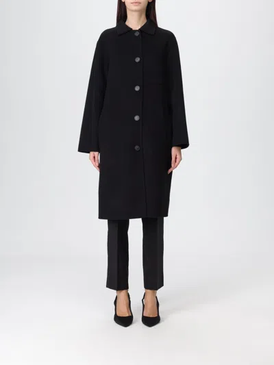 Weekend Max Mara Coat Woman  In Black