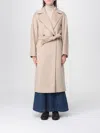 Weekend Max Mara Coat Woman  In Brown