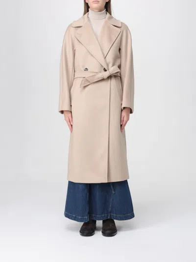 Weekend Max Mara Coat Woman  In Brown