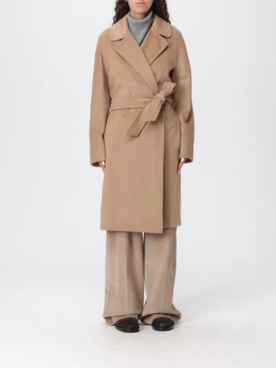 Weekend Max Mara Coat Woman  In Brown