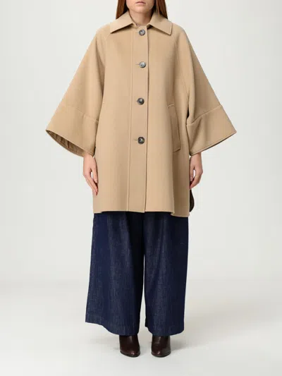 Weekend Max Mara Coat Woman  In Brown