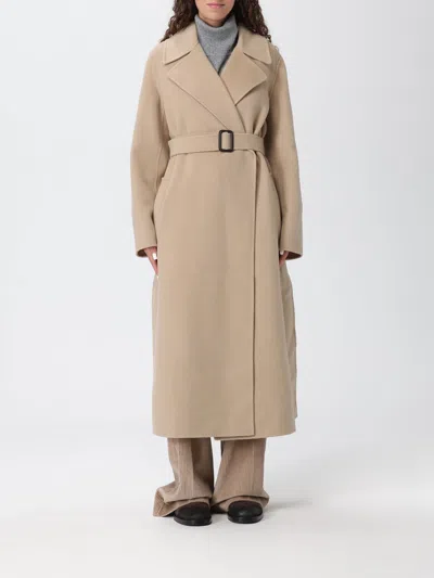 Weekend Max Mara Coat Woman  In Brown