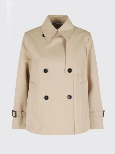 Weekend Max Mara Coat Woman  In Brown