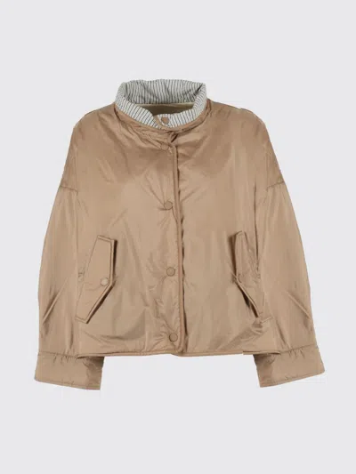 Weekend Max Mara Coat Woman  In Brown