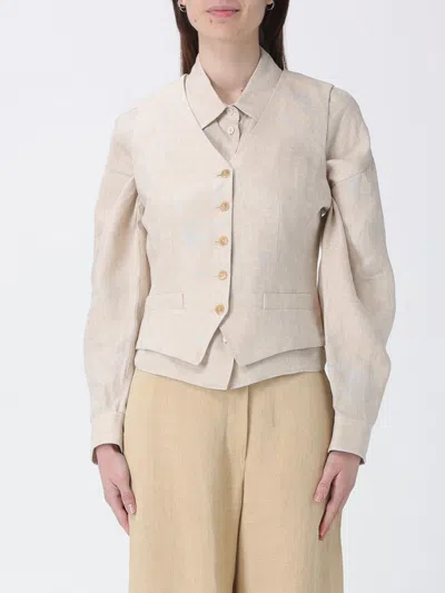 Weekend Max Mara Coat Woman  In Neutral