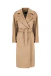 Weekend Max Mara Belted Wool Coat