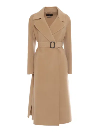 Weekend Max Mara Coat In Beige