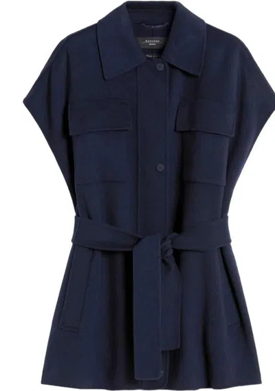 Weekend Max Mara Coats In Blue