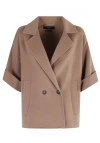 Weekend Max Mara Coats In Brown