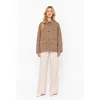 Weekend Max Mara Double Wool Jacket In Brown