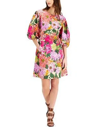 Pre-owned Weekend Max Mara Coccole Cotton Dress In Pink