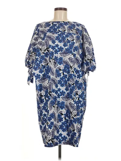 Pre-owned Weekend Max Mara Cocktail Dress In Blue