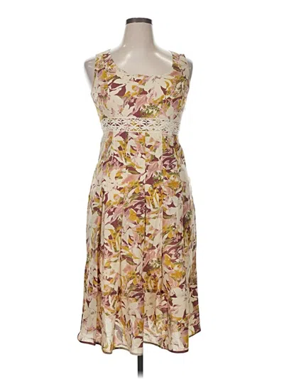 Pre-owned Weekend Max Mara Cocktail Dress In Tan