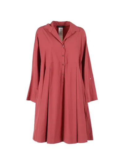 WEEKEND MAX MARA COLLARED BUTTONED DRESS