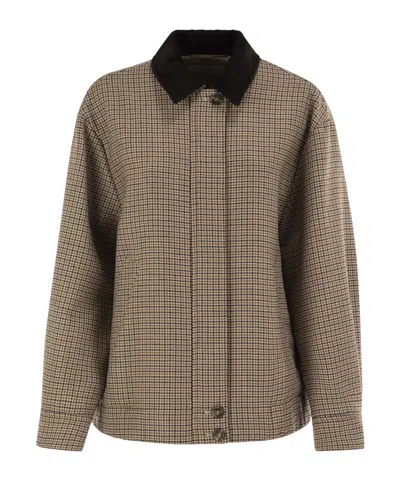 WEEKEND MAX MARA COLLARED LONG-SLEEVED CASUAL JACKET