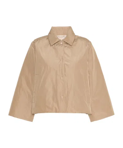 Weekend Max Mara Collared Long-sleeved Casual Jacket In Neutral