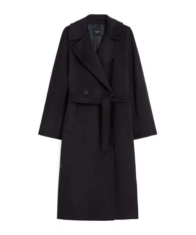 WEEKEND MAX MARA COLLARED LONG-SLEEVED COAT