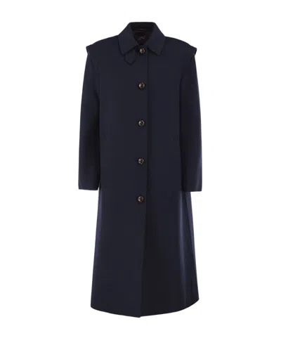 WEEKEND MAX MARA COLLARED LONG-SLEEVED COAT