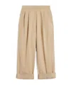 Weekend Max Mara Max Mara Weekend Trousers Beige In Brown