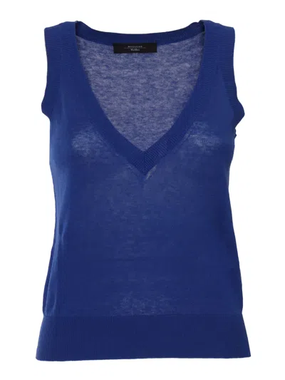 Weekend Max Mara Coordinated Blue Knitwear